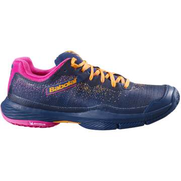Babolat Jet Ritma Padel Schoen Dames-Donkerblauw,Pink - 39