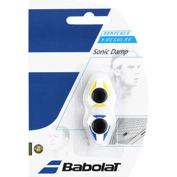 Babolat Sonic 'fluitende' demper X2 - blauw / geel