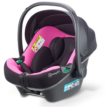 BabyGO Baby autostoel iTravel XP rose Roze/lichtroze