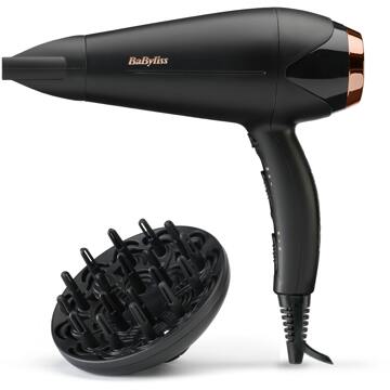 BaByliss D570DE Haardroger Zwart