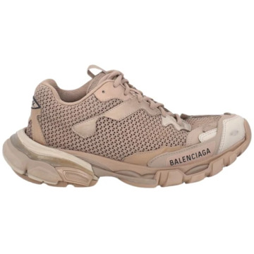 Balenciaga Track.3 Mesh en Nylon Sneakers Balenciaga , Beige , Dames - 36 Eu,35 Eu,37 EU