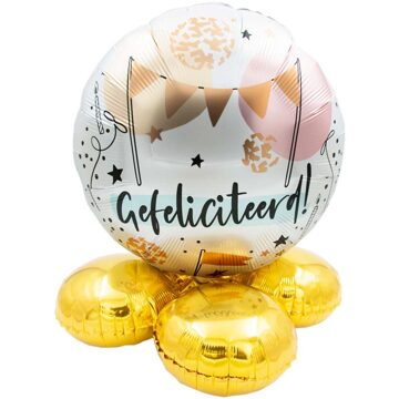 Ballon cadeau gefeliciteerd party