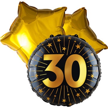 Ballon toefje 30ste verjaardag