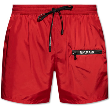 Balmain Zwembroek Balmain , Red , Heren - 2Xl,Xl,M