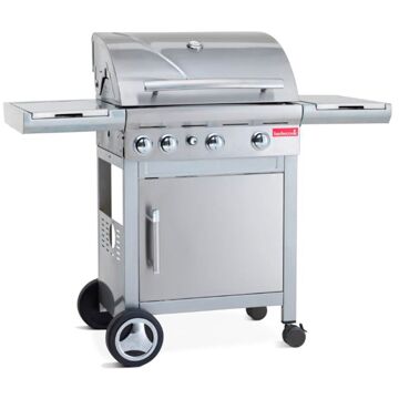 Barbecook Gasbarbecue Kaduva Sst 11,8kw 133x57x116cm Inox