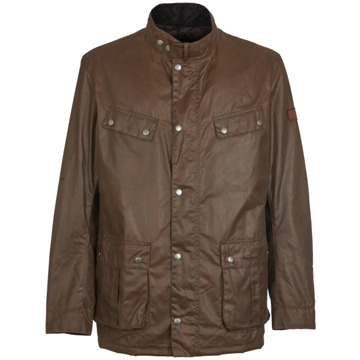 Barbour Klassieke Duke Wax Jacket Barbour , Brown , Heren - L