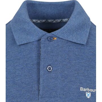 Barbour Poloshirt Blauw