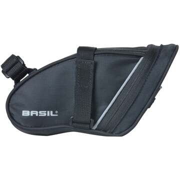 Basil Zadeltas Basil Sport Design Wedge 1 liter - zwart