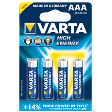 Batterij Varta Longlife Power 4xAAA