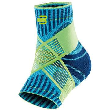 Bauerfeind Sports Ankle Support Enkelbrace - Kleur: Blauw - Maat: S - Zijde: Links