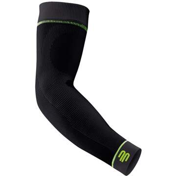 Bauerfeind Sports Compression Armsleeve Zwart-Maat M: A 27 - 33 cm en B 15 - 16,5...