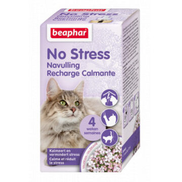 Beaphar No Stress Navulling Kat - Antistressmiddel - 30 ml