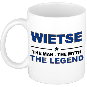 Bellatio Decorations Wietse The man, The myth the legend cadeau koffie mok / thee beker 300 ml