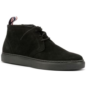 Ben Sherman Parka Suede Heren Zwart Laarzen