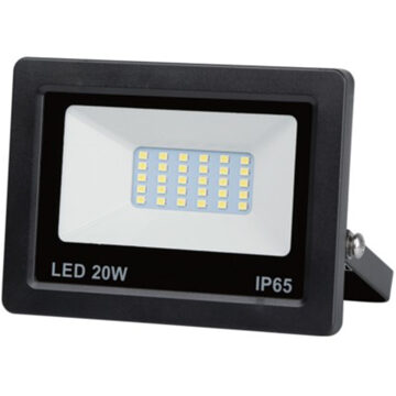 Benson LED Straler Bouwlamp SMD - 20 Watt - IP65 - 14 x 10 x 4 cm - Werklampen Wit