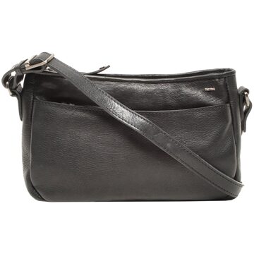 Berba Lucca Crossbody 335-043 black Damestas Zwart - H 15 x B 28 x D 4