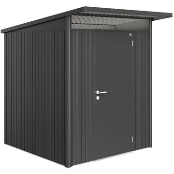 berging AvantGarde A1 met enkele deur donkergrijs 180x220cm