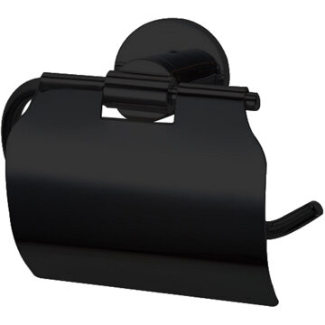 Best Design Nero toiletrolhouder mat zwart
