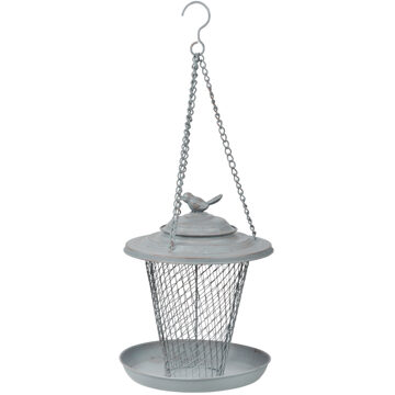 Best for Birds Grey Metal pindasilo