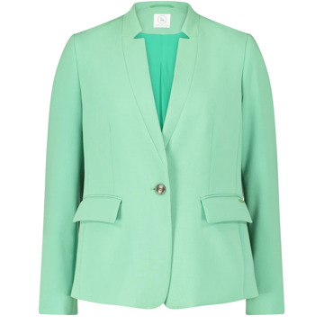 Betty & Co Elegante korte blazer met zakken Betty & Co , Green , Dames - 2Xl,Xl,L,M,S,3Xl