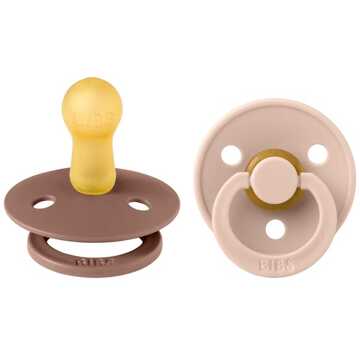 BIBS Colour Collection - Stage 3 Fopspeen - 18+ Maanden - 2 Stuks - Woodchuck / Blush