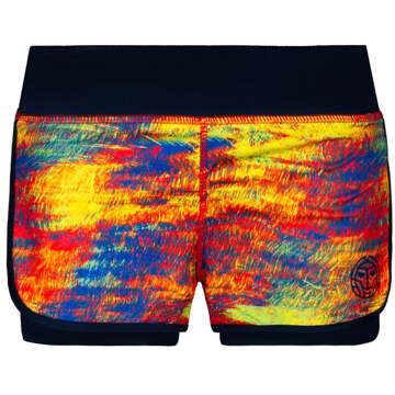 Bidi Badu Chidera Tech 2in1 Shorts Dames veelkleurig - XS