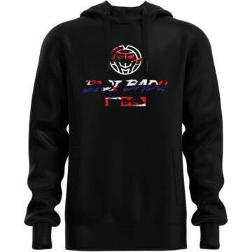 Bidi Badu Good Vibes Logo Sweater Met Capuchon Heren-Zwart - XS,S,M,L,XL,XXL