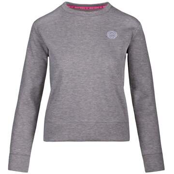 Bidi Badu Mirella Basic Crew Sweatshirt Dames lichtgrijs - XS