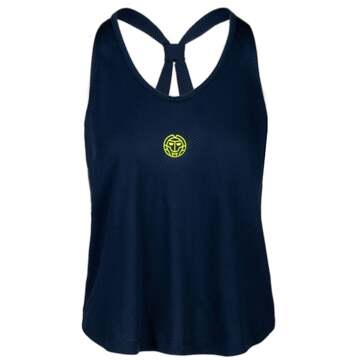 Bidi Badu NATLI Tech 2 In 1 Tanktop Dames donkerblauw - XS