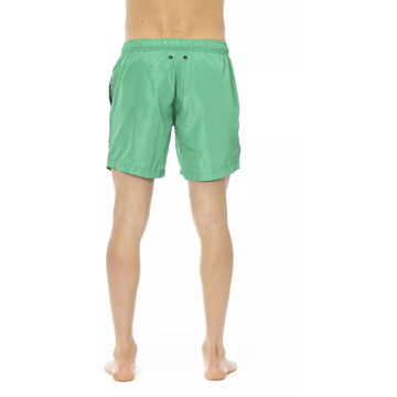 Bikkembergs Griekse Bust Zwemshorts Salie Groen