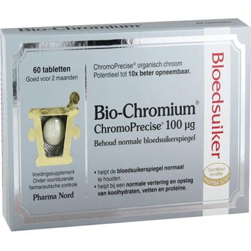 Bio-Chromium Bloedsuiker - 60 Tabletten - Voedingssupplementen