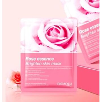 BioAqua Rose Essence Brighten Skin Mask #Rose Essence - 1 pcs