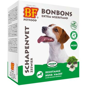 Biofood Schapenvet Mini Bonbons - Zeewier - 80 stuks