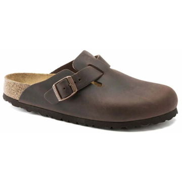 Birkenstock Sandalen Boston Geolied Leer Birkenstock , Brown , Dames - 41 Eu,45 Eu,37 Eu,44 Eu,35 Eu,40 Eu,36 Eu,38 Eu,39 EU