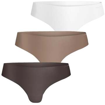 Björn Borg Invisible String Verpakking 3 Stuks Dames-Veelkleurig - XS,L,XL