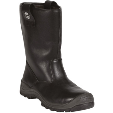 Blåkläder 23030000 Lederen Laarzen S3 (Gevoerd) Zwart - 39