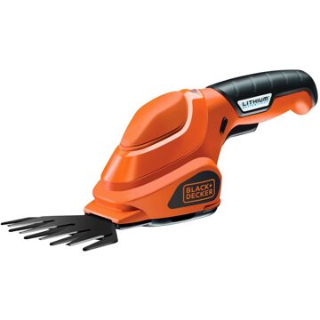 Black & Decker GSL200-QW Accu Grasschaar Oranje, Zwart