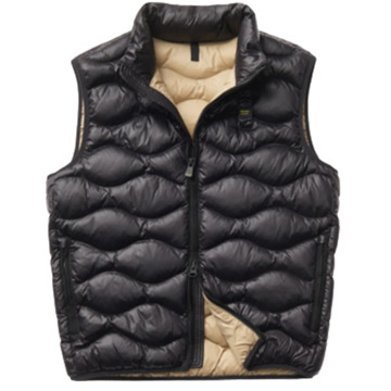 Blauer Gewatteerd Vest Danny Zwart Blauer , Black , Heren - Xl,L,M