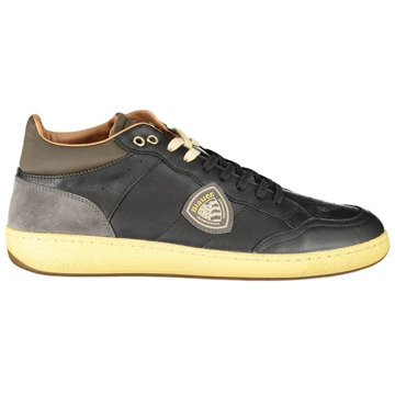 Blauer Zwarte Polyester Sneaker Blauer , Black , Heren - 41 Eu,43 Eu,40 Eu,45 Eu,46 Eu,42 Eu,44 EU