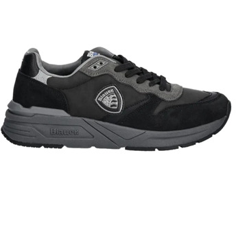 Blauer Zwarte Sneakers Lichtgewicht Comfortabel Ontwerp Blauer , Black , Heren - 45 Eu,41 Eu,44 Eu,40 Eu,42 Eu,46 Eu,43 EU