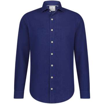 BLUE INDUSTRY Shirt flannel kobalt Blauw - L