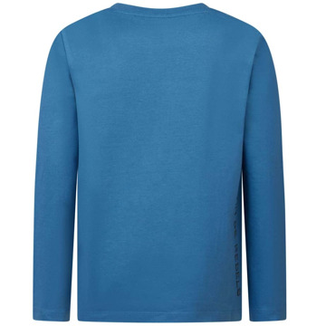 Blue Rebel jongens longsleeve Blauw - 122-128