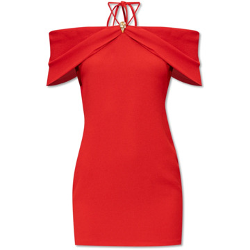 Blumarine Mini jurk met kristallen Blumarine , Red , Dames - Xs,2Xs