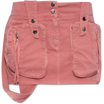 Blumarine Mini spijkerrok Blumarine , Pink , Dames - Xs,2Xs,3Xs