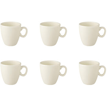 Boerenbont Classic Ivory minimok Pompei 6 stuks crème