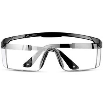 Boho Plastic Protective Goggles Black - One Size