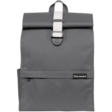 Bold Banana Roll Top Backpack grey gravity backpack Grijs - H 45 x B 31 x D 15