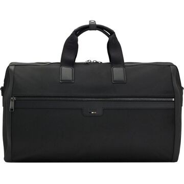 BOSS Ray Duffle black weekendtas handbagage Zwart - H 28 x B 51 x D 24 cm