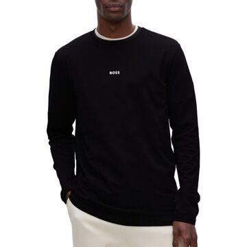 BOSS Tchark Longsleeve Shirt Heren zwart - XL