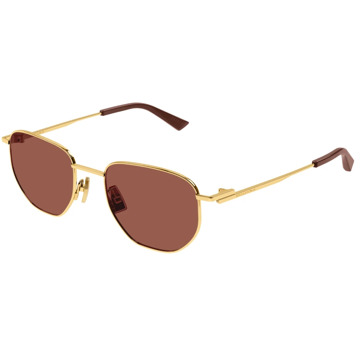 Bottega Veneta Bv1301S 003 Sunglasses Bottega Veneta , Yellow , Unisex - 50 MM